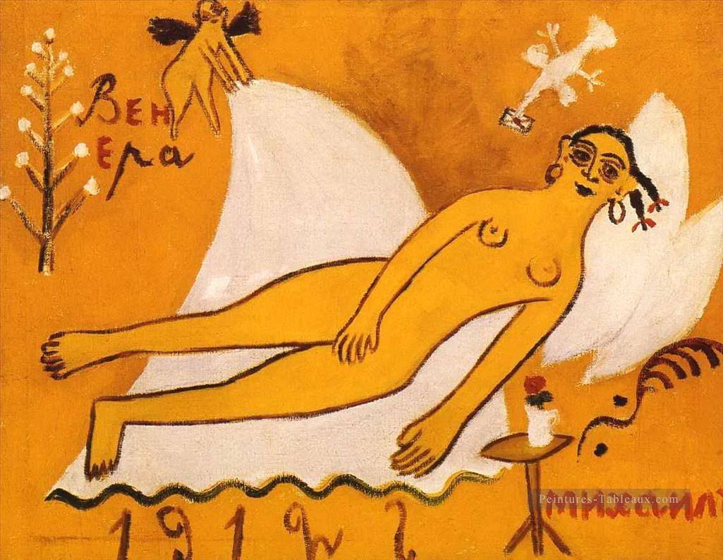venus and michail 1912 nude abstract Peintures à l'huile